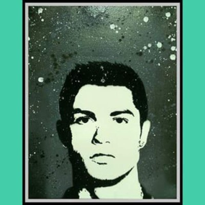 FOTOS: Los graffitis más sensacionales de Messi y Cristiano Ronaldo