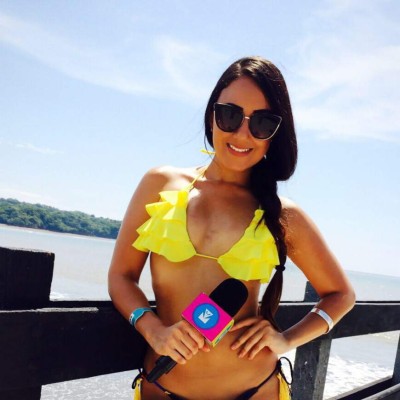 Steph González, la guapa modelo aficionada al equipo de Garrido y Rojas