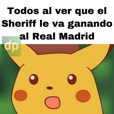 Real Madrid cae ante el Sheriff, Messi se acostó en la barrera y los memes los destrozan