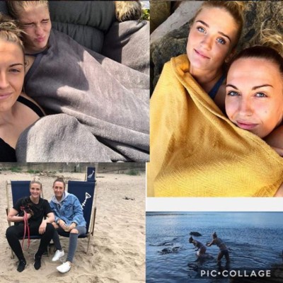 April Hunter, la boxeadora que desafió la ley islámica besándose con su novia en las Maldivas