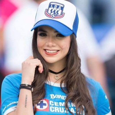 Así es Michelle Pérez, la sexy aficionada del Cruz Azul de México&nbsp;&nbsp;