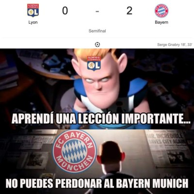 ¡Revientan al Barça! Los memes de la clasificación del Bayern Múnich a la final de Champions