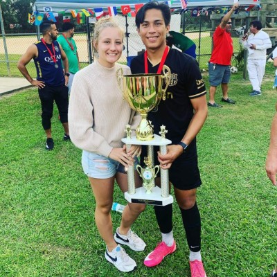 ¿Su amiga o su novia? La historia detrás de Enrique, el hondureño que se hizo famoso en la transmisión del EEUU vs Honduras