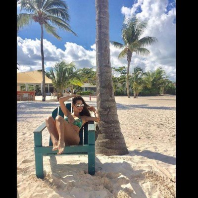 FOTOS: Carmen Villalobos, la sexy aficionada de la selección de Colombia