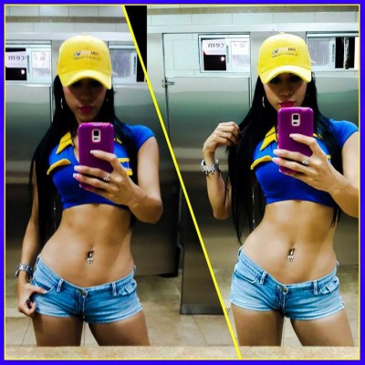Conocé a Sylvia Sosa, la chica más sexy que anima en los estadios de Honduras