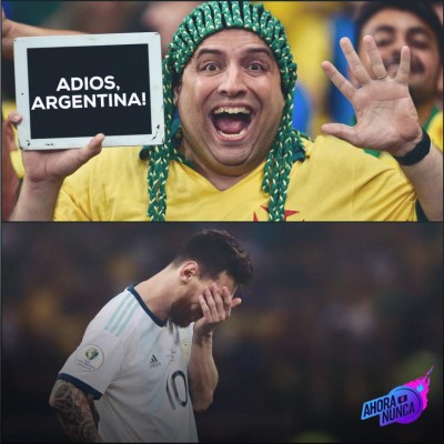 MEMES: Humillan y destrozan a Messi tras derrota de Argentina ante Brasil en la Copa América