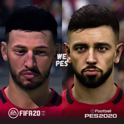 Abrumador: PES 20 pone por los suelos al FIFA 20 con respecto al parecido de los jugadores