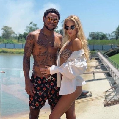 La mujer de Luiz Adriano, víctima de racismo: 'Me amenazaron de muerte por casarme con un negro'