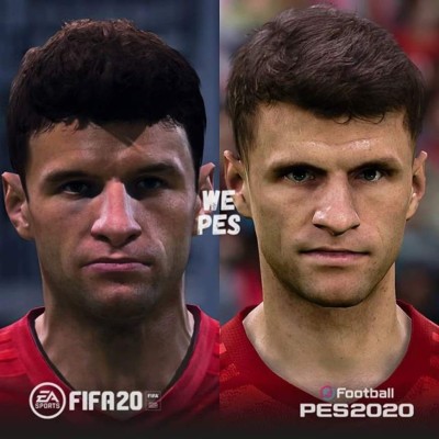 Abrumador: PES 20 pone por los suelos al FIFA 20 con respecto al parecido de los jugadores