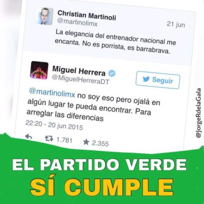 MEMES: La pelea entre Piojo Herrera y Christian Martinoli