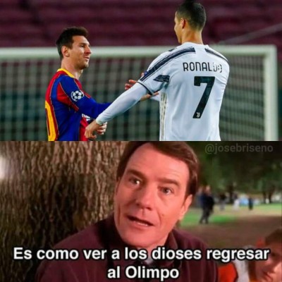 Los memes revientan a Messi, el VAR y Barcelona por ser goleados por la Juventus de Cristiano Ronaldo