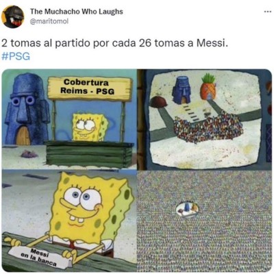 Messi hizo su debut con el PSG y los memes lo destrozan por haber sido suplente en Francia