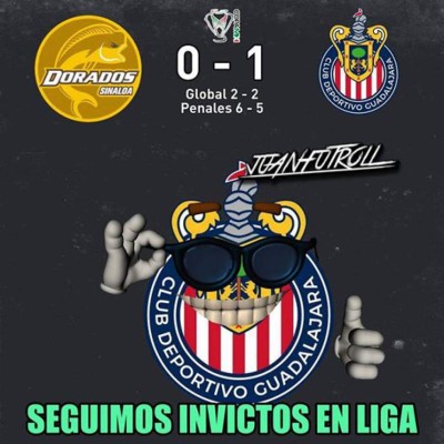 Los memes liquidan a las Chivas 'galácticas' por quedar fuera de la Copa MX ante Dorados