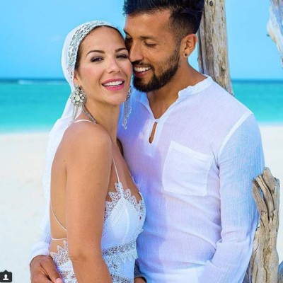 Boda privada e infartante luna de miel de Ezequiel Garay y Tamara Gorro en Maldivas