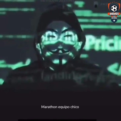 Olimpia y Motagua, víctimas de los memes tras las 'amenazas' de Anonymous&nbsp;&nbsp;