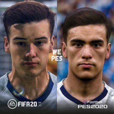 Abrumador: PES 20 pone por los suelos al FIFA 20 con respecto al parecido de los jugadores