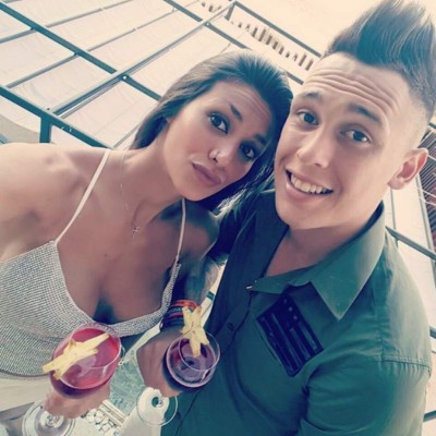 La espectacular Majo Barbeito, esposa del argentino Lucas Ocampos