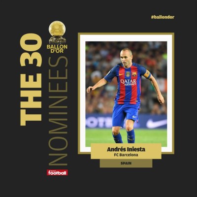 Fotos: Conoce la lista de los 30 jugadores nominados al Balón de Oro