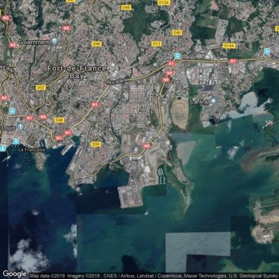 Así es el estadio Pierre Aliker en Martinica donde Honduras juega esta noche