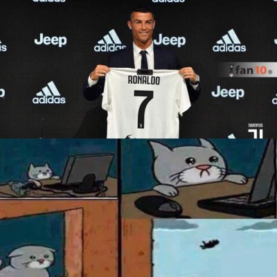 Divertidos memes que dejó presentación de Cristiano con Juventus