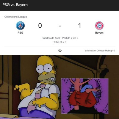 PSG eliminó al Bayern Múnich: los memes vuelan las redes tras la brutal eliminatoria en Champions