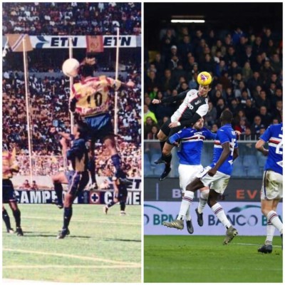 Michael Jordan y Carlos Pavón, protagonista de los memes tras el golazo de Cristiano Ronaldo