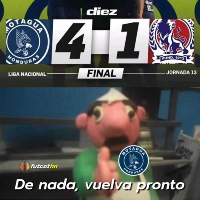 Crueles: Los otros memes que no has visto de la humillación de Motagua a Olimpia &nbsp;&nbsp;