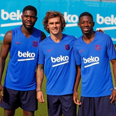 Griezmann, pura risa: Así fue el primer entrenamiento del Barcelona con sus fichajes