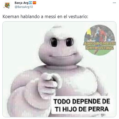 Los nuevos memes liquidan a Messi y también a Vinicius tras el Clásico Real Madrid-Barcelona&nbsp;&nbsp;