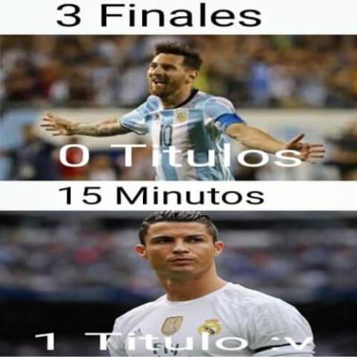 Los mejores memes del día con Cristiano Ronaldo y Messi como protagonistas