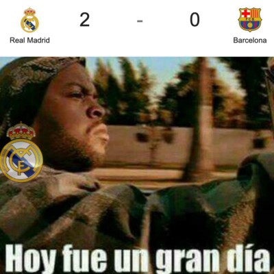 Los memes destrozan al Barcelona tras la derrota en el clásico ante Real Madrid