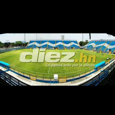 ¡A marcha forzada; así trabajan para pulir el estadio Morazán para el Honduras vs Costa Rica!