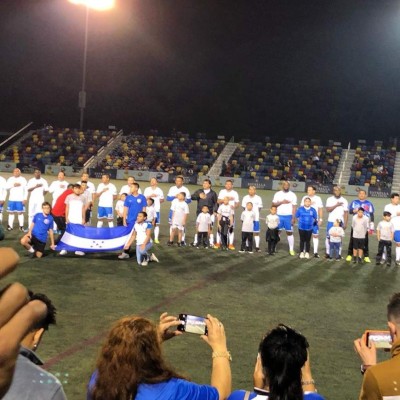 Fotos: Las Leyendas de Honduras derrotan a las de México en duelo en Atlanta