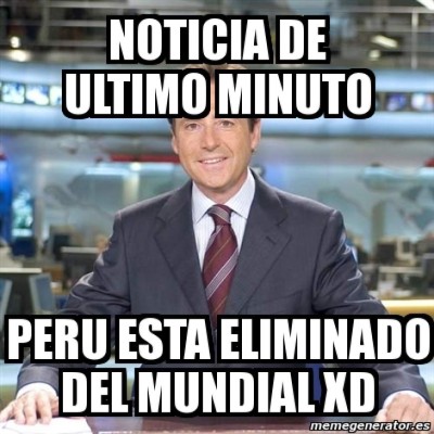 Los terribles memes de la eliminación de Perú del Mundial de Rusia 2018