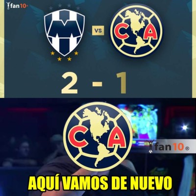 Liga MX: Los memes destrozan al América tras perder ante Monterrey en la final de ida