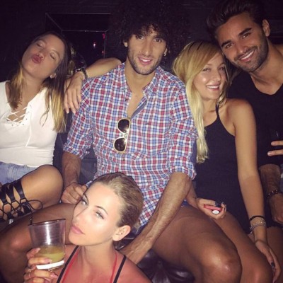 La nueva novia de Fellaini, una amante del póker