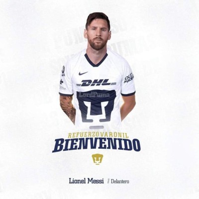 Con cuatro de Honduras: A Messi le ponen camisetas de otros clubes tras decir que no sigue en Barcelona