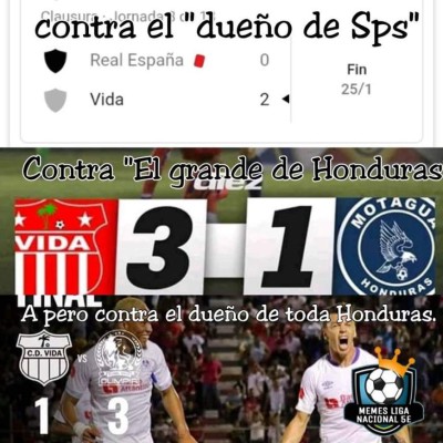 Marathón, Olimpia y Motagua, protagonistas de los mejores memes de la jornada ocho