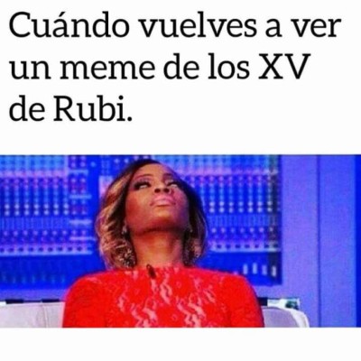 ¡QUÉ CRUELES! Los memes hacen de las suyas en la fiesta de los XV de Rubí