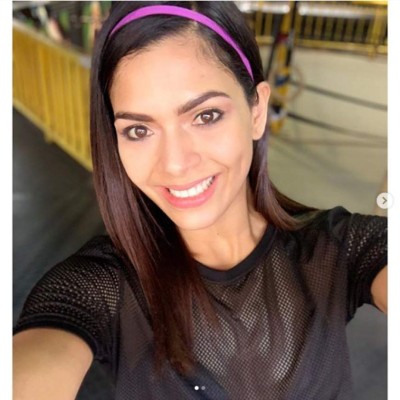 Loren Mercadal, la bella presentadora que es fiel seguidora del Olimpia