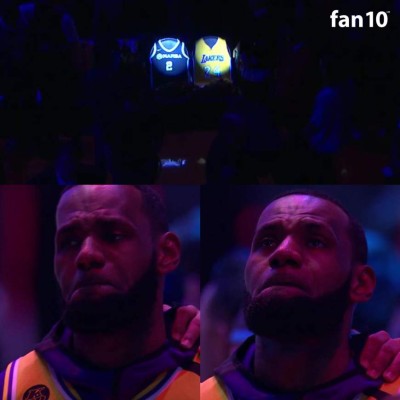 El adiós a Kobe Bryant: Llanto de LeBron y el detalle de Lakers con los asientos de su leyenda