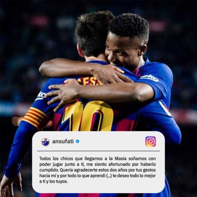 Ter Stegen sorprende: los emotivos mensajes de los compañeros de Messi tras su salida del FC Barcelona: 'Cambiaste el fútbol'&nbsp;&nbsp;&nbsp;