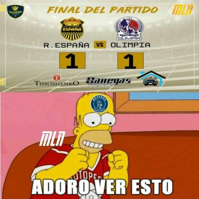 Olimpia y Motagua, protagonistas de los memes tras el inicio del torneo Apertura 2020
