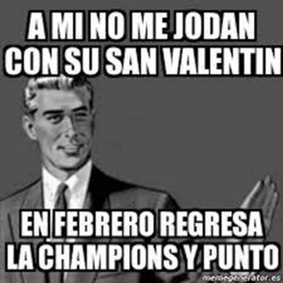 Para reir: Los memes 'liquidan' a los solteros en el día de San Valentín