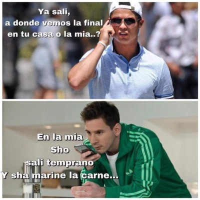 ¡Siguen los memes! Cristiano y Messi son atacados tras eliminación de Portugal y Argentina