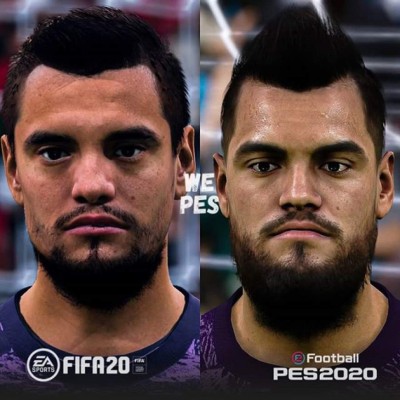 Abrumador: PES 20 pone por los suelos al FIFA 20 con respecto al parecido de los jugadores