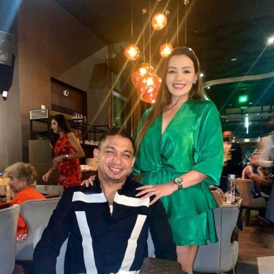 Virginia, la preciosa esposa de Emilio Izaguirre y sus vacaciones en las Islas de la Bahía