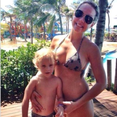 Ella es Carolina Dantas, la madre del hijo de Neymar