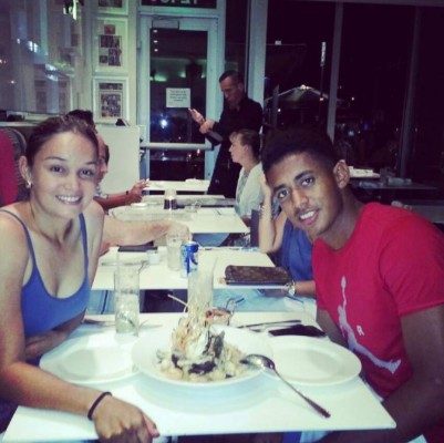 Ella es Alessa, la mujer que acompañará a Choco Lozano en Barcelona