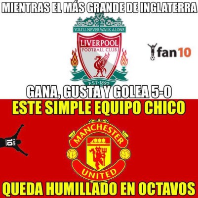 MEMES: Hacen pedazos al Manchester United de 'Mou' por su eliminación de Champions League
